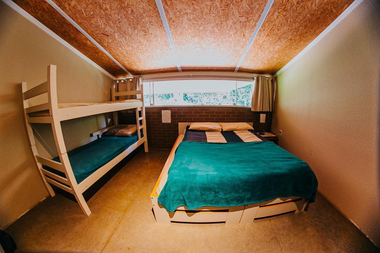 Sitio Crescer Hostel Garibaldi Bagian luar foto